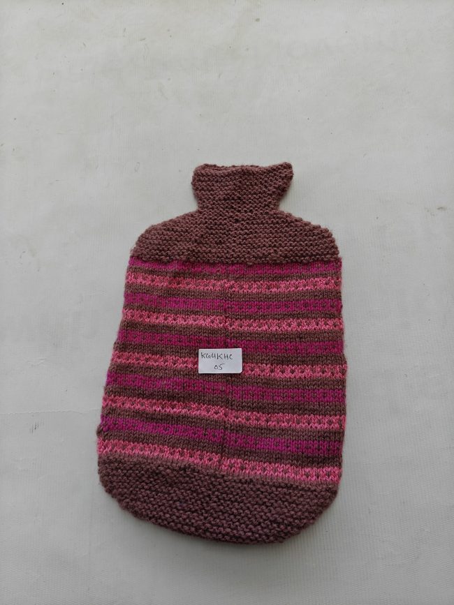 Hand-knitted Hot water Bottle Cover - Image 18