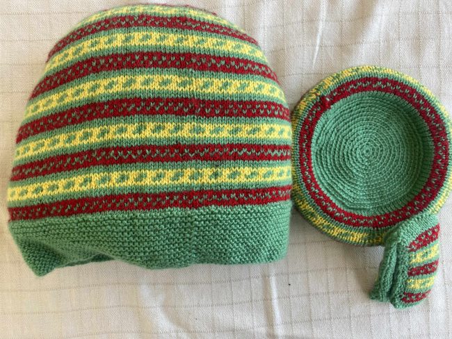 Hand-knitted Tea Cosy Set - Image 18