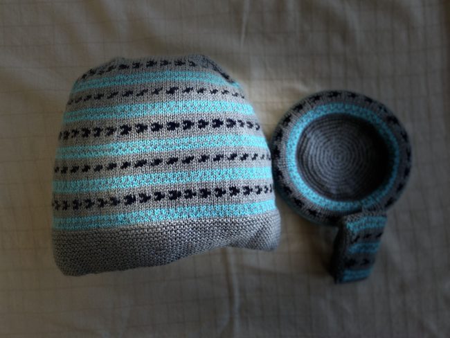 Hand-knitted Tea Cosy Set - Image 20